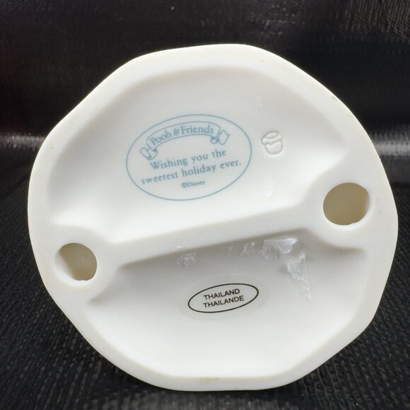 Disney Pooh Friends Figurine Wishing You the Sweetest Holiday Ever Figure VTG - Picture 7 of 11